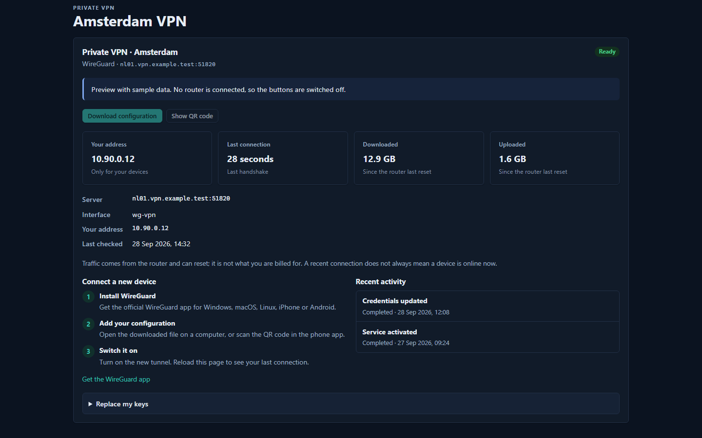 MikroTik VPN screenshot 3