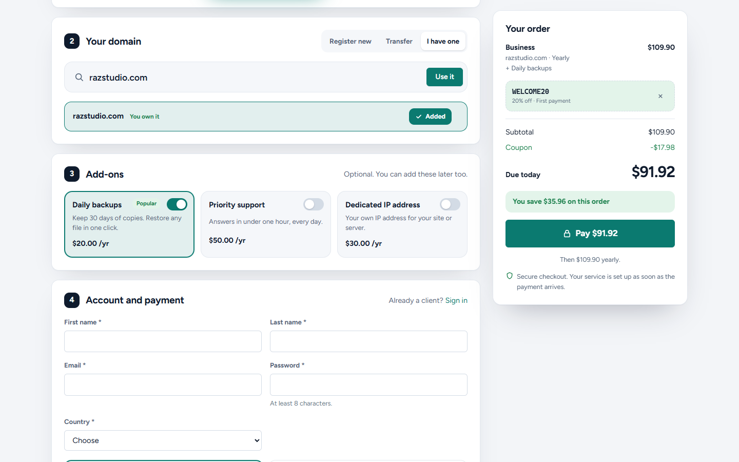 Swift screenshot 2