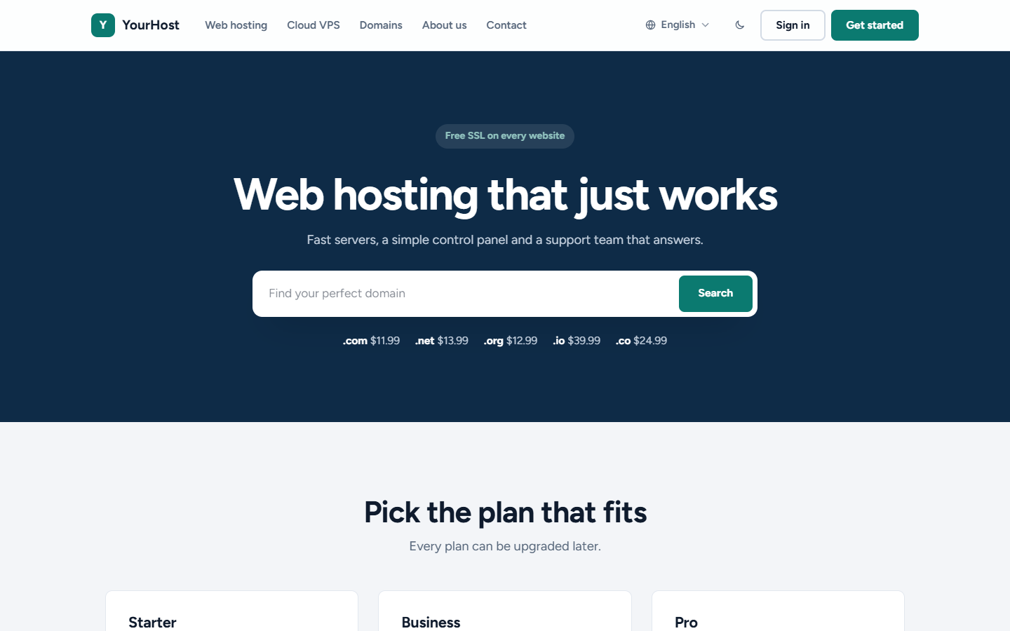 Website Builder screenshot 1