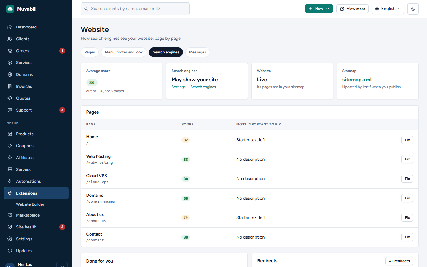 Website Builder screenshot 3